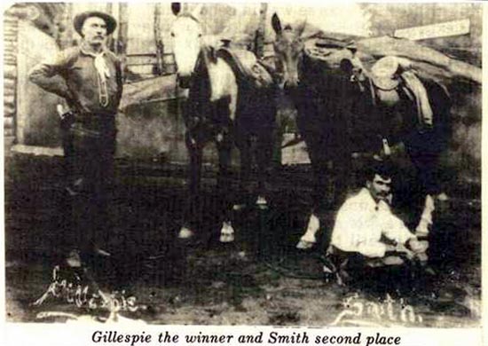 alt="Buffalo Bill Cody's Great Cowboy Endurance Race"